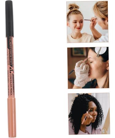 Healeved 12pcs Dual Purpose Eyeliner Women Eyebrow Pencil Concealer Pencils Eyebrow Makeup Pencil Wood - Buy Online on GoSupps.com