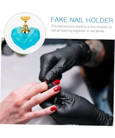 Ipetboom Nail Display Stand 4 Sets Nail Holder Manicure Tools Lotus Magnet Manicure Racks - Buy Online on GoSupps.com