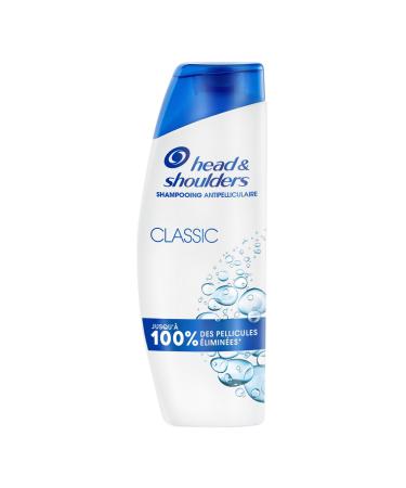 Head & Shoulders Classic Anti-Dandruff Shampoo 330ml, Daily Use, Up to 100% Dandruff Removal, Clinically Proven, All Hair and Scalp Types