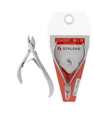 Staleks KM-08 Cuticle Nipper / Nail Clipper Length 4.5 cm Cut 1.2 cm NC-10-11