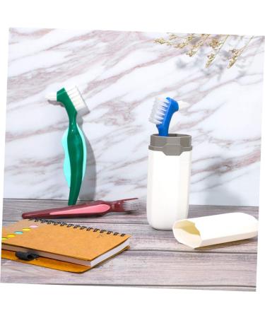 Buy Minkissy Double-Headed False Toothbrush: Ultimate Cleaning Tool for Dentures & Prostheses Care - Buy Online on GoSupps.com