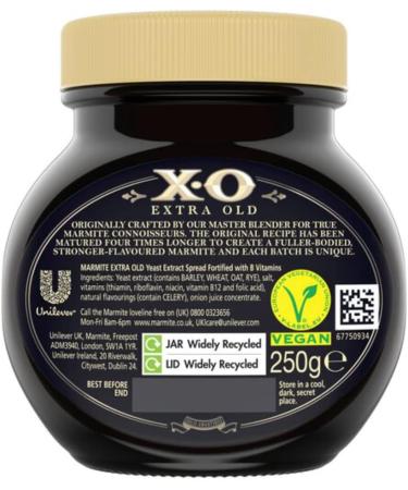 XO Pot Yeast Extract Pack of 3 x 250 g Wooden Spreader - Buy Online on GoSupps.com