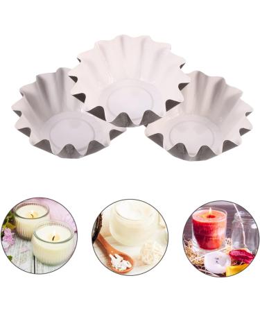 Uldigi 50-Piece Wax Platter Set | Reusable Waxed Silicone Liner & Black Coated Paper Candlestick for Melting Fragrances - International Shipping Available - Buy Online on GoSupps.com