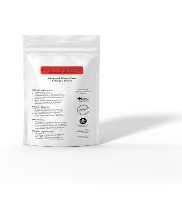 Cellusheet Wound Care Collagen Dressing 2x2 - Advanced Healing Solution for International Shipping - Buy Online on GoSupps.com