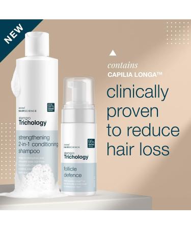 Stemgro Hair Loss Treatment Kit for Men - 2-in-1 Shampoo & Conditioner + Follicle Defence Foam - Clinically Proven Hair Regrowth with Biotin - 2 Piece Set - Buy Online on GoSupps.com