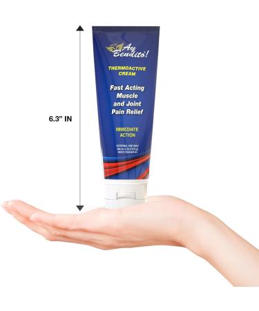 Ay Bendito! Thermoactive Cream for Muscle Joint Arthritis Pain Relief - 4oz Tube (1) - Buy Online on GoSupps.com