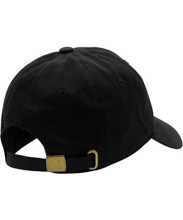 AZTRONA Classic Black Baseball Cap for Men and Women | Dad Hat - Buy Online on GoSupps.com