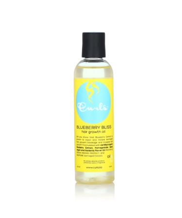 Curls Blueberry Bliss Hair Growth and Scalp Oil - Repair  Restore  and Prevent Damage - Softens and Adds Shine - For All Types 4oz