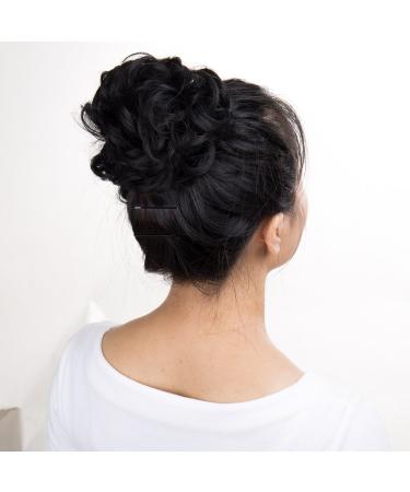 Scrunchie Hairpiece Bun | Wavy Messy Bun & Ponytail Hair Extension - International Shipping - Buy Online on GoSupps.com