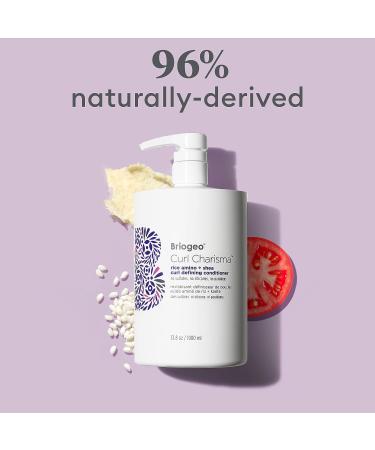 Briogeo Curl Charisma Hydrating Conditioner - Define & Moisturize Wavy, Curly, Coily Hair - Vegan, Phthalate & Paraben-Free - 33.8oz - Buy Online on GoSupps.com