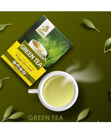 Zaam Green Tea - No Sugar Zero Calories 500g - Authentic Taste Experience - Buy Online on GoSupps.com