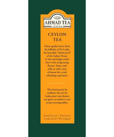 Ahmad Tea Ceylon Loose Leaf Tea - 500g Pack of 1 - Buy Online on GoSupps.com