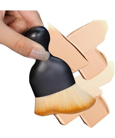 Miaija 2Pieces Tanning and Makeup Brush Easy to Carry Concealer Brush Premium Quality Blending Brush Body Kabuki Foundation Brush for Makeup Beginner - Buy Online on GoSupps.com