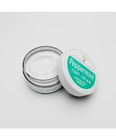 Peppermint Foot Cream - Soothing Shea Butter Foot Rescue - Buy Online on GoSupps.com