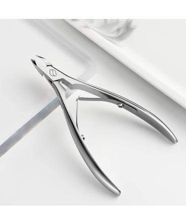FERYES Cuticle Trimmer Nippers - Sharp Cuticle Remover for Manicure/Pedicure - Surgical Grade Stainless Steel - Buy Online on GoSupps.com
