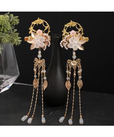 Lurrose Chinese Hair Clip | Japanese Hair Pins Hanfu Accessory for Oiran Geisha Antiquity - Buy Online on GoSupps.com