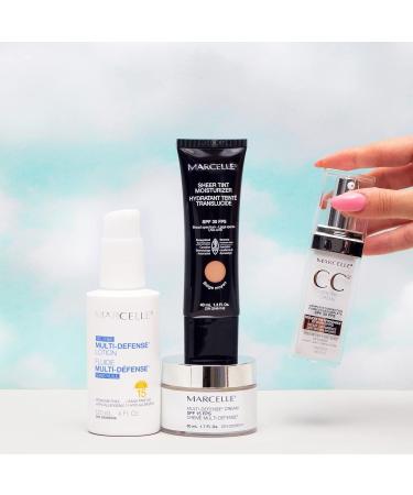 Marcelle Sheer Tint Moisturizer SPF 30 Porcelain with Hyaluronic Acid and Aloe Hypoallergenic Non-Comedogenic Fragrance-Free Paraben-Free Oil-Free 40 mL - Buy Online on GoSupps.com