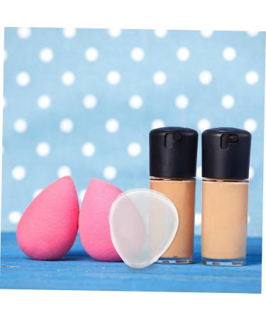 Didiseaon Transparent Silicone Wet Powder Puff Silicone Makeup Puffs Cosmetics Gel Puffs Tote Bag Insert Silicone + Pu + Gel + Polyurethane Face Makeup Foundation Miss - Buy Online on GoSupps.com