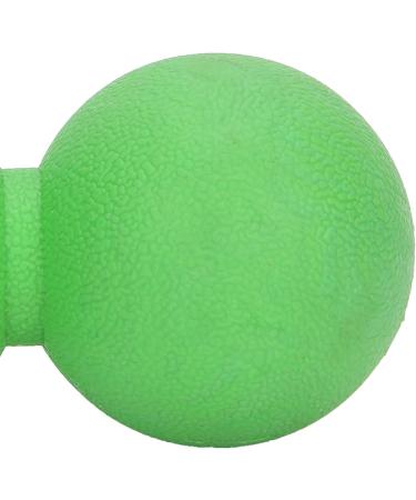 Verdant Touch Peanut Massage Ball 3 Pack - Ideal for Yoga Training & Muscle Relaxation - Green - Buy Online on GoSupps.com
