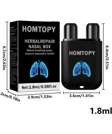 Jingan Herbal Inhalator | Natural Nose Inhalation Rod with Double Hole | Herbal Nasal Repair Stick for Quick Relief & Cleaning for Men & Adults - Buy Online on GoSupps.com