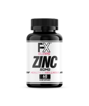 Zinc 50mg Gluconate for Healthy Immune Support Zinc Pills for Immune Booster Vegan Zinc Vitamin Supplements for Adults and Kids 60 Count (Pack of 1)