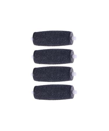 Ipetboom 4 Callus Foot File Roller Refillable Foot File Electronic Foot File Roller for Pedi Coarse Replacement Supplementary Header Foot Scroll Wheel Disassembler