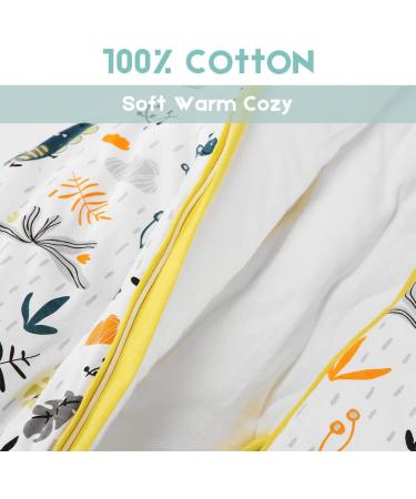 ChicSky Baby Sleeping Bag with Legs 3.5 Tog | Winter Organic Cotton | 18-36 Months | Dinosaur Design - Buy Online on GoSupps.com