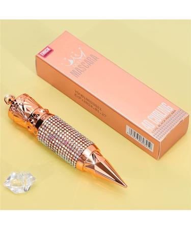 Waterproof 4D Silk Fiber Lash Mascara - Long Lasting Volume and Length - Sparkling Diamond Eye Makeup - Buy Online on GoSupps.com