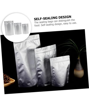 CLISPEED 30pcs Aluminum Foil Candy Packaging Pouches Sealing Bags Reusable Snack Bags Airtight Snack Bags Self-sealing Wrapping Bag Airtight Bags Candy Bags Storage Bag Food - Buy Online on GoSupps.com