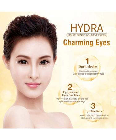 ROMANTIC BEAR Golden Eye Cream - Anti-Aging Eye Treatment for Dark Circles & Fine Lines | Bosixty - Buy Online on GoSupps.com
