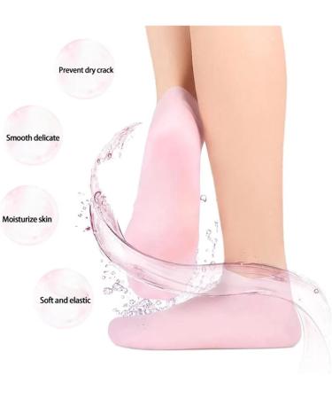 1pair Silicone Socks Moisturizing Gel Socks Exfoliating and Preventing Dryness Cracked Dead Skin Protector (Color : B 1 Pair Size : One Size) One size B 1 Pair - Buy Online on GoSupps.com