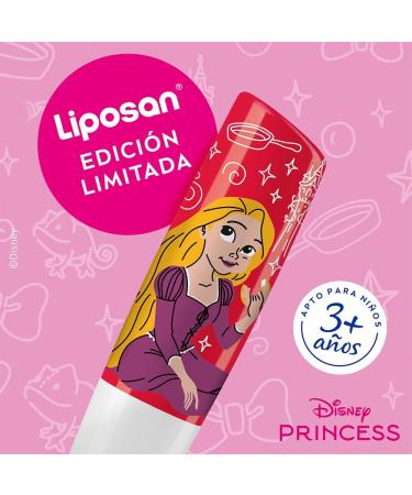  Liposan LIPOSAN Forest Strawberry Limited Edition Disney Princess Rapunzel (1 x 4.8g) Kids Lip Balm with 24 Hour Hydration Strawberry Lip Balm for Soft and Beautiful Lips - Buy Online on GoSupps.com