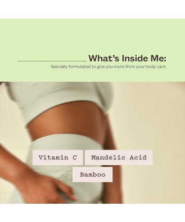 frank body Brightening Body Scrub | Smooths & Brightens Skin | Removes Dead & Dry Skin for a Glow | Vitamin C & Mandelic Acid |Bamboo & Camellia Scent | Vegan & Cruelty Free | 200g - Buy Online on GoSupps.com