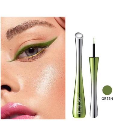 Color eyeliner professional liquid eyeliner pen with bright color makeup (Cyan color) - Buy Online on GoSupps.com
