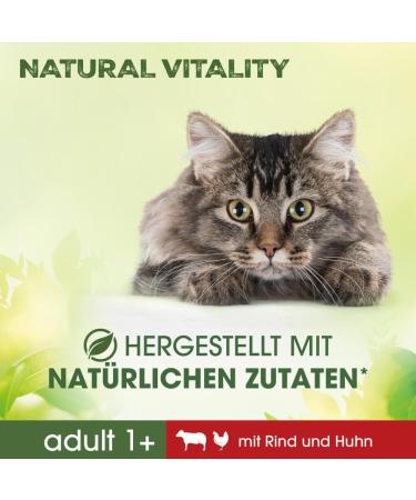Perfect Fit Natural Vitality Adult Dry Dog Food 1+ - Beef & Chicken - 3 x 2.4kg | Supports Vitality for Adult Dogs - Buy Online on GoSupps.com