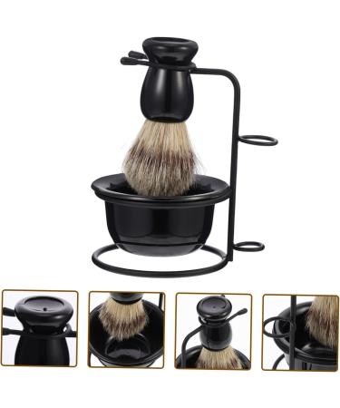 Beavorty 4-Sentence Beard Set - Premium Shaving Bowl Razor & Brush for Men | Ultimate Shaving Kit with Stainless Steel Accessories - Buy Online on GoSupps.com