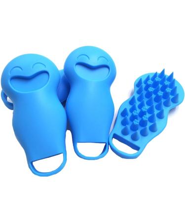 Top-Rated Silicone Hair Shampoo Brush & Scalp Massager - Perfect for Men & Women | Wet & Dry Head Scrubber - Buy Online on GoSupps.com
