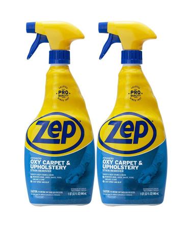 Zep Advanced Oxy Carpet Cleaner 32 Ounce ZUOXSR32 (Pack of 2) Great for Upholstery Carpet and Laundry