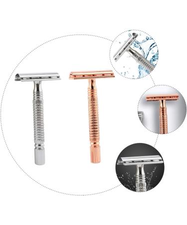 Premium Soesfoufu 2-in-1 Portable Cutthroat Razor - Perfect Gift for Men | Classic Manual Shaving Tool - Buy Online on GoSupps.com