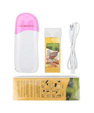 Wax Roll-On Depilatory Set - Cactus Wax Heater & 100 Wax Paper Strips for Smooth Body Hair Removal - International Shipping Available - Buy Online on GoSupps.com