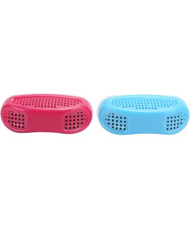 2pcs Anti Snoring Nose Vents Plugs - Portable Unisex Nose Clip for Silent Night Sleep - Buy Online on GoSupps.com
