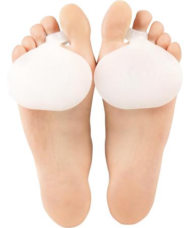 High-Quality Silicone Metatarsal Block Cushion - Lightweight Unisex Self-Stick Clear - 1 Piece for Foot Pain Relief - Buy Online on GoSupps.com