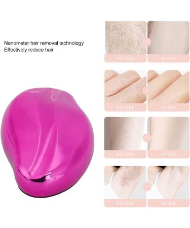 Professional Ergonomic Reusable Portable Exfoliating Hair Epilator Hair Eraser For Arms Legs For Men Women (Red) - Buy Online on GoSupps.com