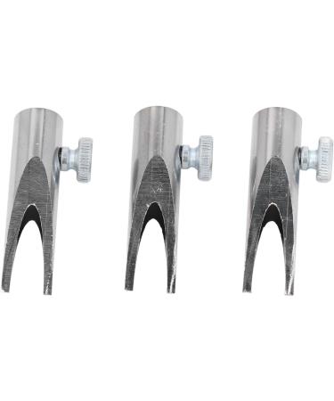 Eyebrow Sharpener Tool Portable Metal U-Shaped Slot Eyebrow Sharpener Aluminum Alloy for Home (Silver) - Buy Online on GoSupps.com