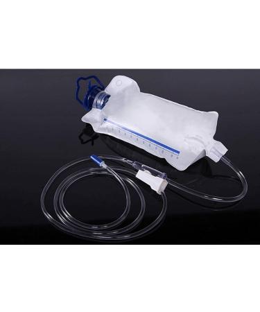 1200ML SOYESY Reusable Enema Bag Kit for Colon Cleanse | Coffee & Water Therapy | Includes 10 Nozzles - Buy Online on GoSupps.com
