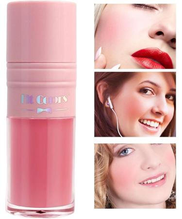 Liquid Cream Blush - 8ml Soft Cream Blush Makeup | Dewy Cheek Tint Cheek Blush Waterproof Long-Wearing Face Blush Natural-Looking Aezon 01 - Buy Online on GoSupps.com