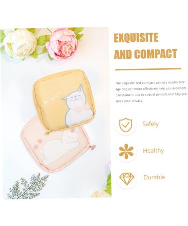 Plafope 2-Part Wallet for Teenage Girls - Cute Deco-Design Bag for Tampons Napkins & Pads - Portable Storage Solution - Buy Online on GoSupps.com