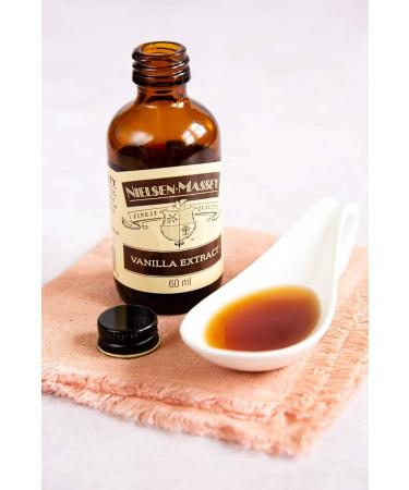 Nielsen-Massey Vanilla Extract 60ml The World's Finest Vanilla Certified gluten-free Kosher - CRC rich vanilla flavour that can be enjoyed in a wide range of foods - Buy Online on GoSupps.com