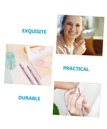 24 Pcs Retractable Lip & Eyeshadow Applicator Set - Portable Reusable Lip Brushes & Exfoliator for Makeup Enthusiasts - Buy Online on GoSupps.com