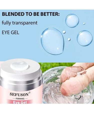 Eye Gel Best Eye Cream for Appearance of Dark Circles Puffiness Wrinkles and Bags. Super Eye Cream Moisturizer Serum for Men & Women (50ml) 50 ml - Buy Online on GoSupps.com